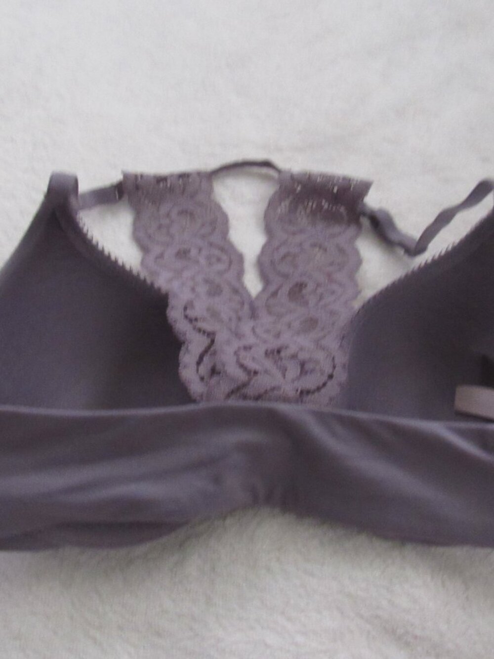 Victoria's Secret Racerback Perfect Coverage Bra Size 34B USED - Picture 3 of 5